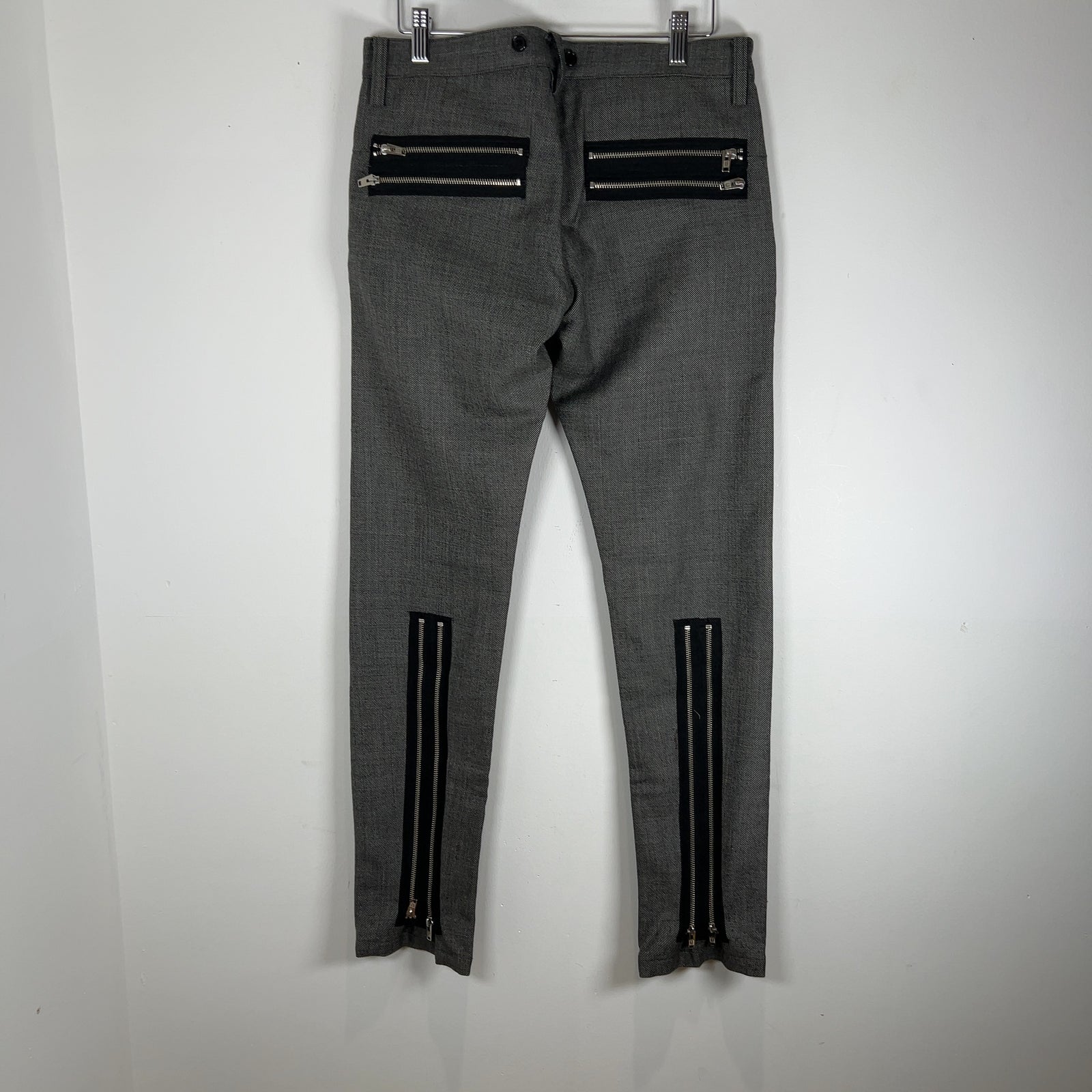 Undercover AW08 Wool Multi-Zipper Pants