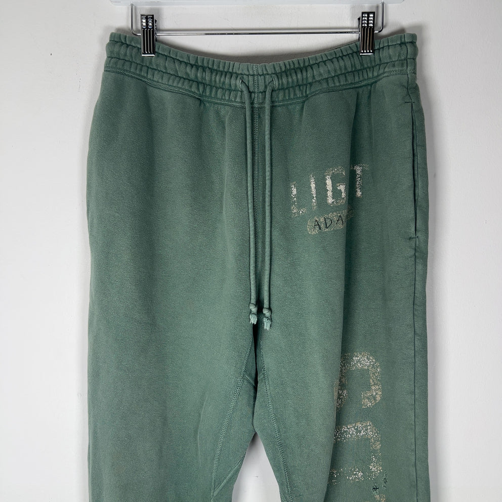 Saint Michael Distressed 'Source' Graphic Sweatpants