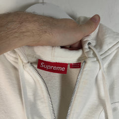 Supreme Embroidered 'S' Zip-Up Hoodie