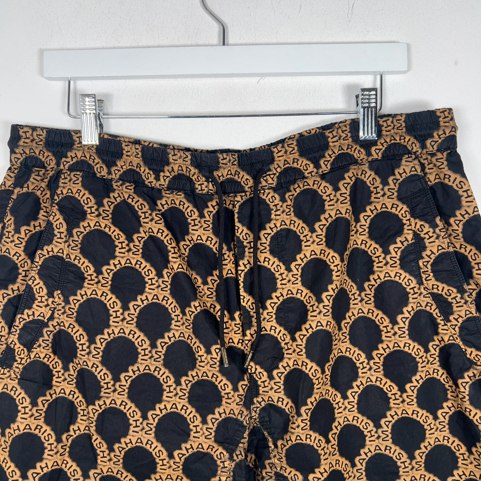 Maharishi All Over Logo Shorts