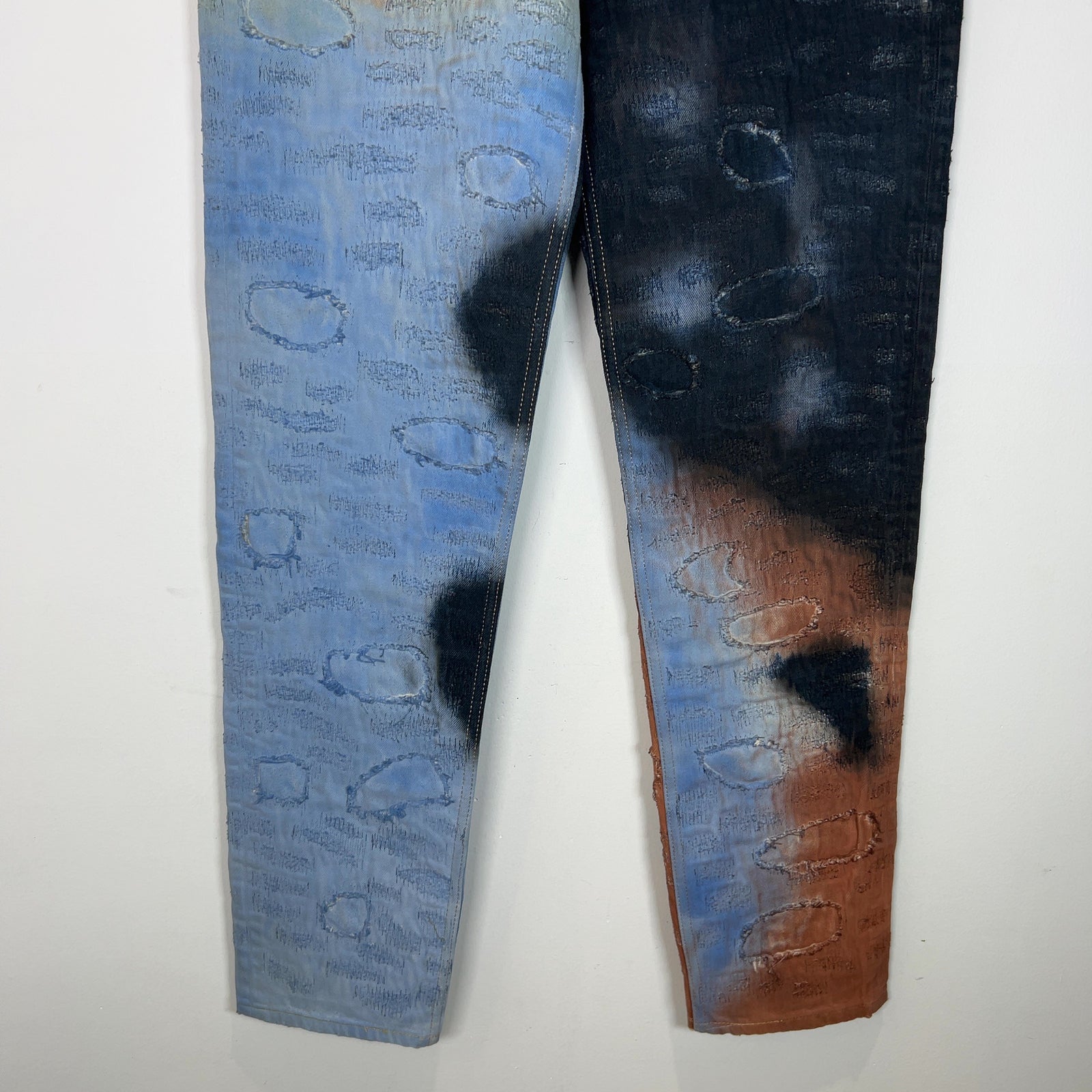 Givenchy Boro Tye-Dye Denim Jeans