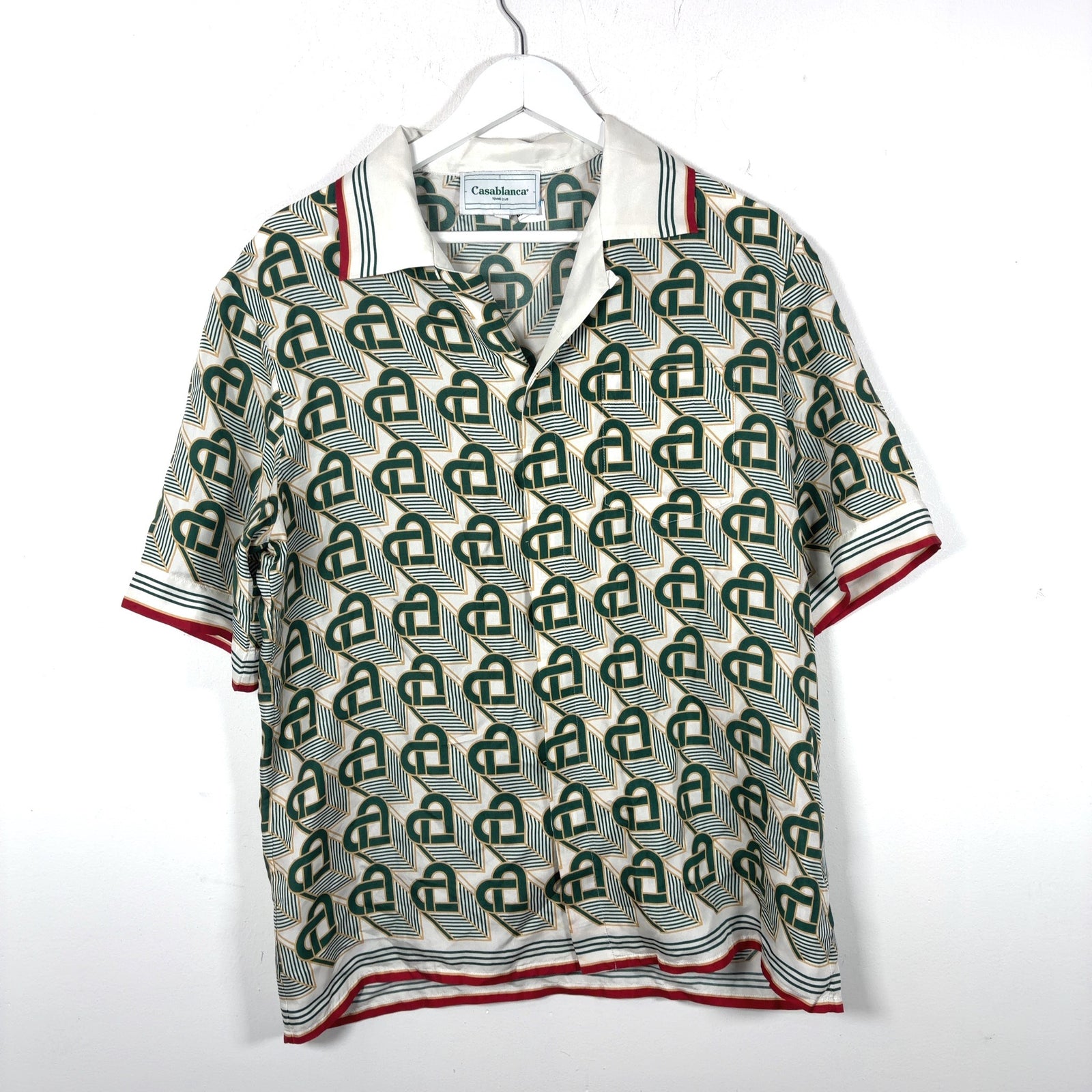 Casablanca Silk Pattern Shirt