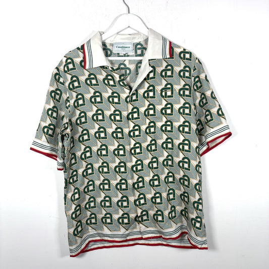 Casablanca Silk Pattern Shirt