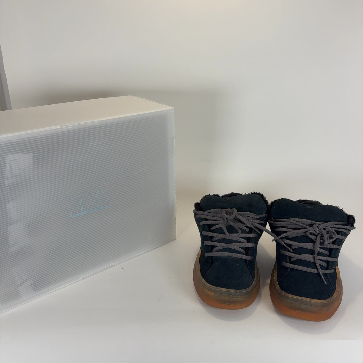 ERL Vamp Black Lowtop Sneakers