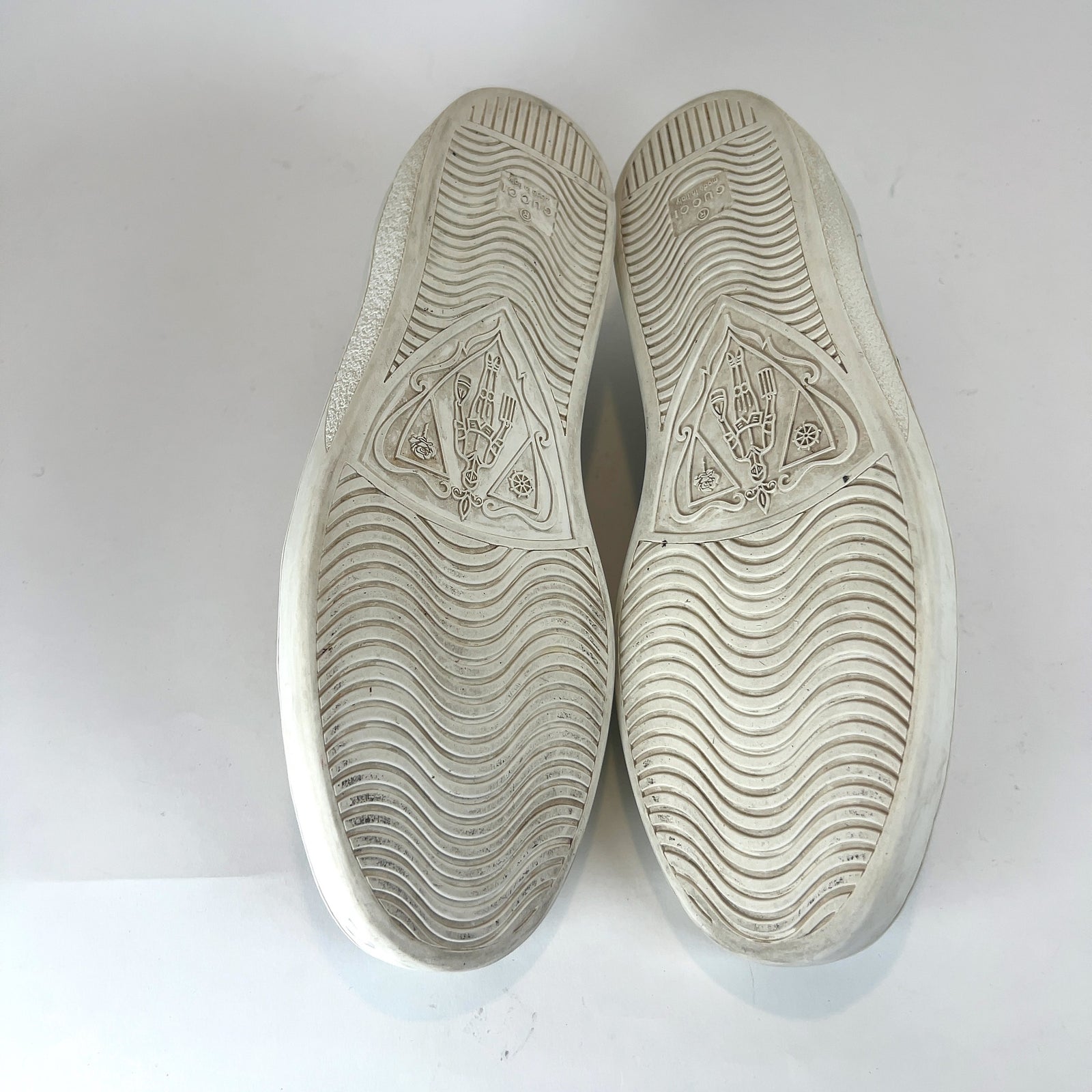 Gucci Ace Web Stripe Lowtop Sneakers