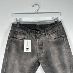 Rick Owens Detroit Grey Wash Jeans Size 30