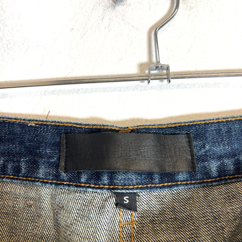 No Faith Studios Japanese Selvedge Arashi Loose Fit Jeans