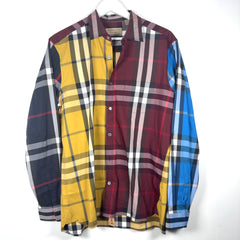Burberry Plaid Button-Up Shirt