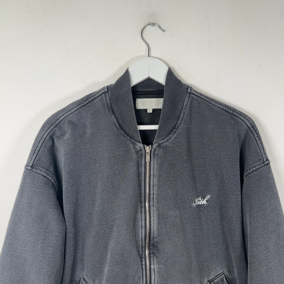Kith Cursive Logo Bomber Jacket