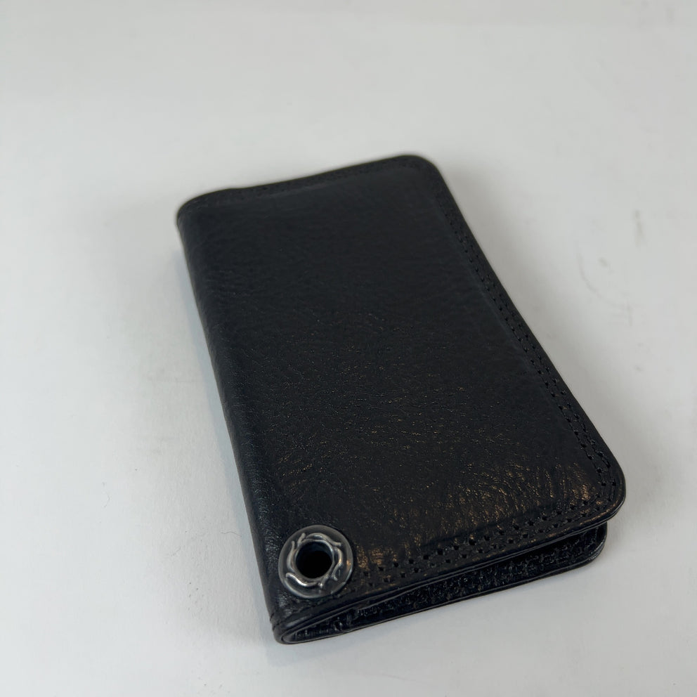 Chrome Hearts Leather Flip Card Holder