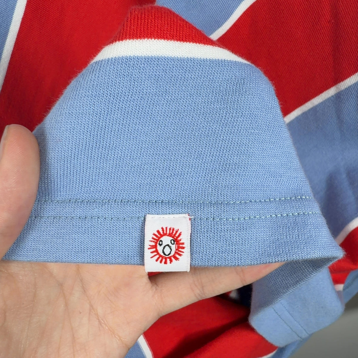 Charles Jeffrey Loverboy Longsleeve Striped Polo