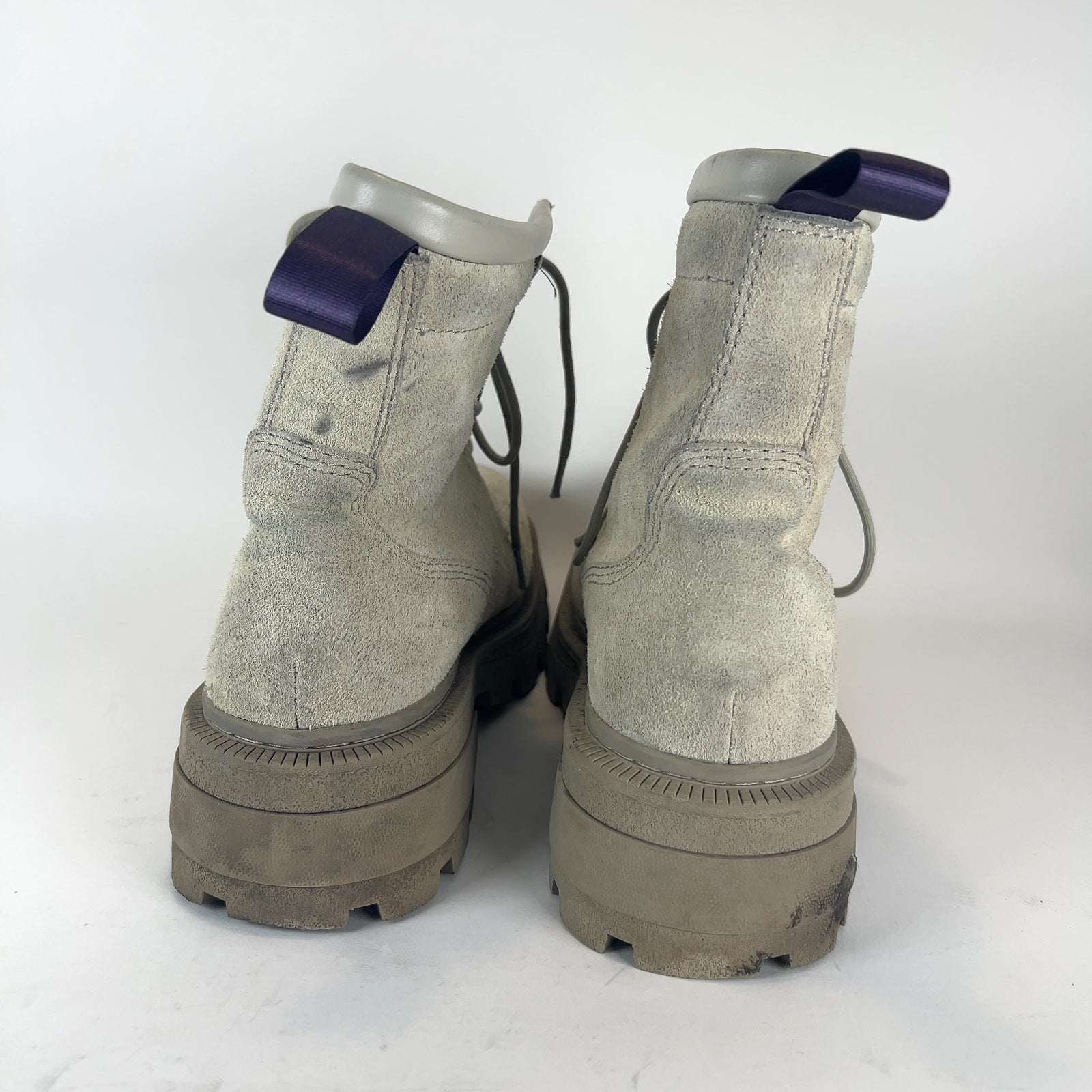 Eytys Suede Combat Platform Boots