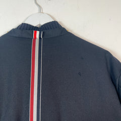 Thom Browne Navy Down Bomber Puffer Jacket Size 3