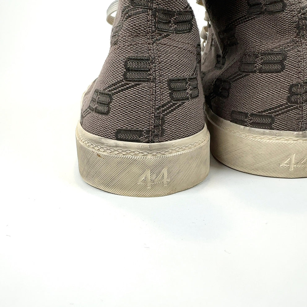 Balenciaga All-Over Print Hightop Sneakers