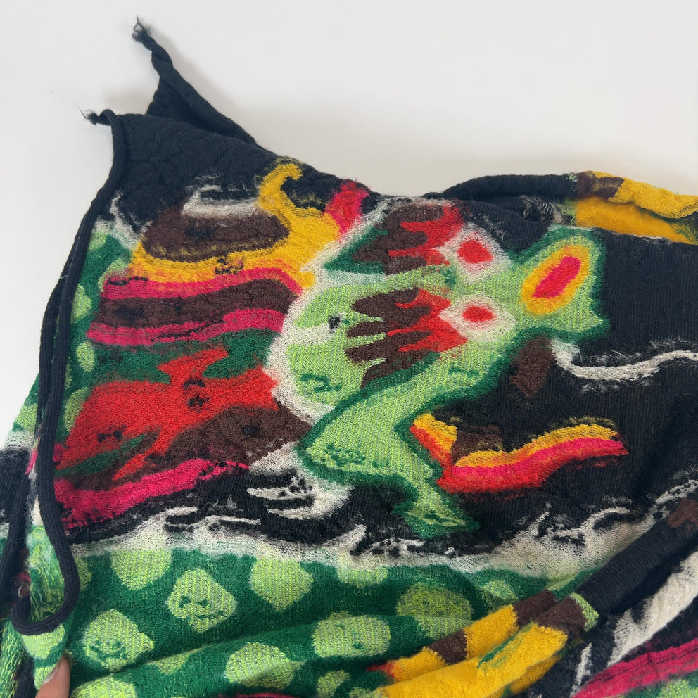 Kapital Fulling Wool Dragon Scarf