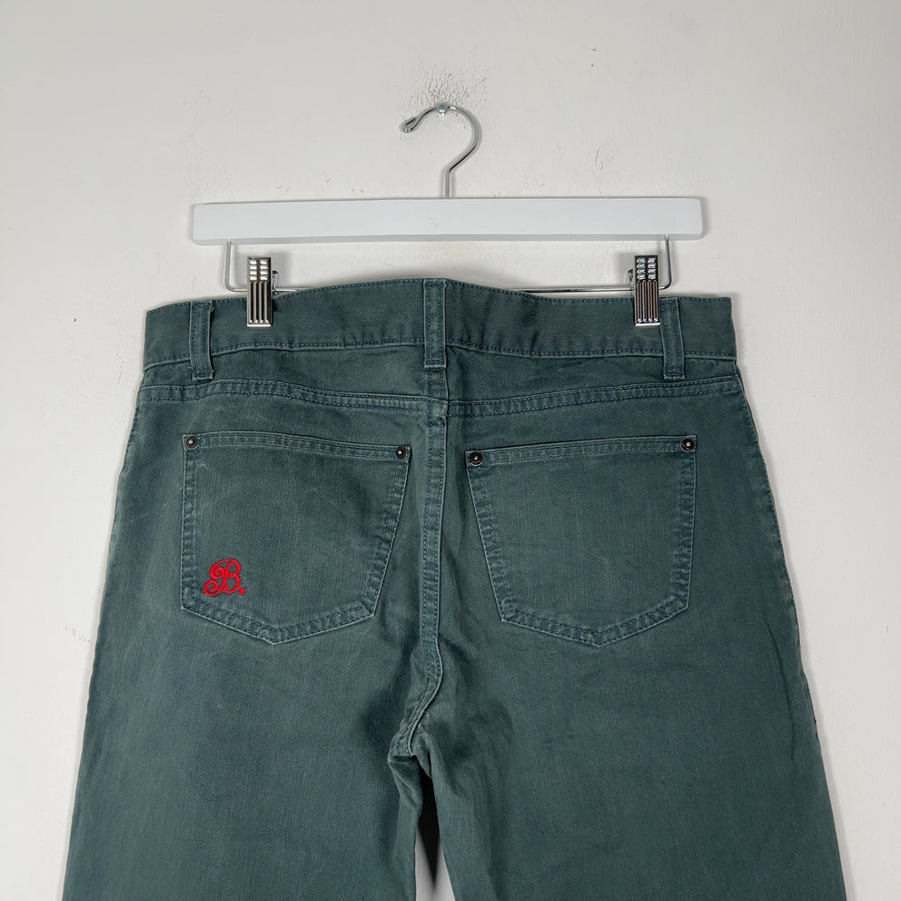 Balenciaga Vintage Straight Leg 5-Pocket Denim Jeans