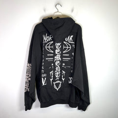 Vetements J'Adore Hardcore Patchwork Hoodie