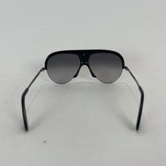 Gucci Gold 'GG' Stone Aviator Sunglasses
