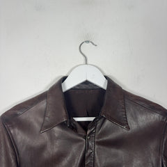 Carpe Diem Work Of 2003 Leather Shirt Leather Jacket
