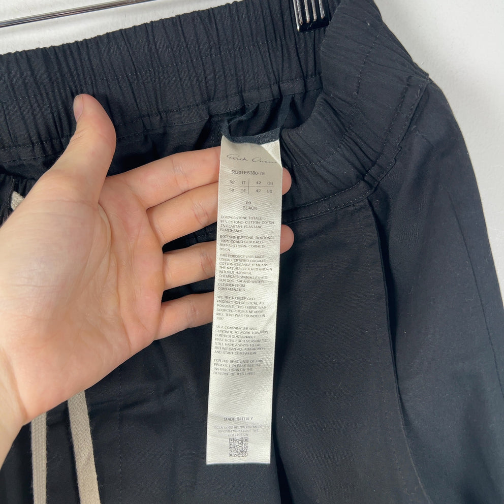 Rick Owens DRKSHDW Drop Crotch Straight Leg Pants