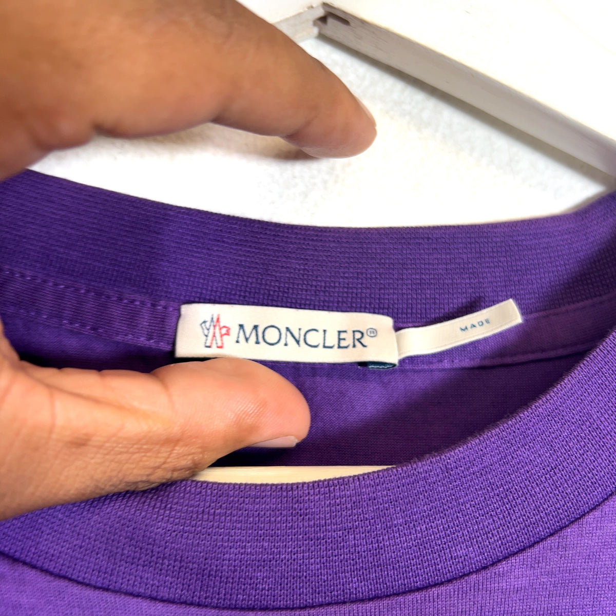 Moncler Mountain Peak Logo T-Shirt