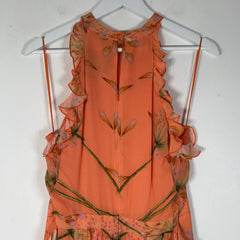 Class Robert Cavalli Flower Petal Ruffle Dress