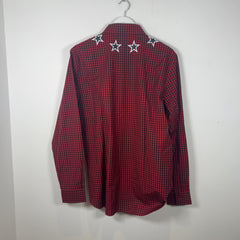 Givenchy SS17 Buffalo Check Star Shirt