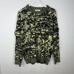 Stone Island Neon Knit Sweater