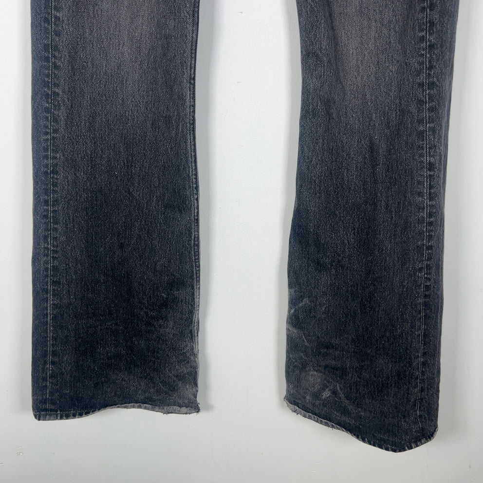 Balenciaga Garde Robe Flared Denim Jeans