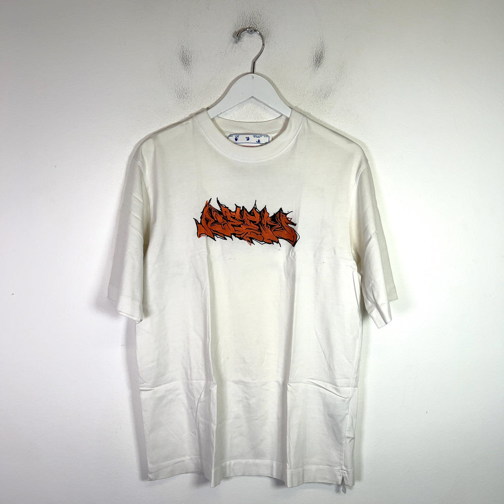 Off-White Graffiti Skate Logo T-Shirt