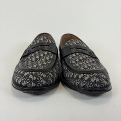 Dior Oblique Monogram Canvas Loafers