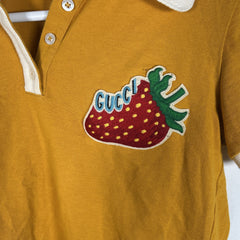 Gucci Strawberry Baby Polo Size XS