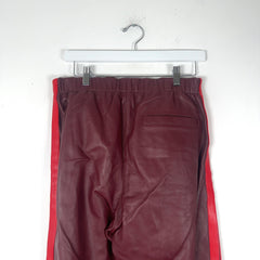 Marni Striped Leather Track Pants