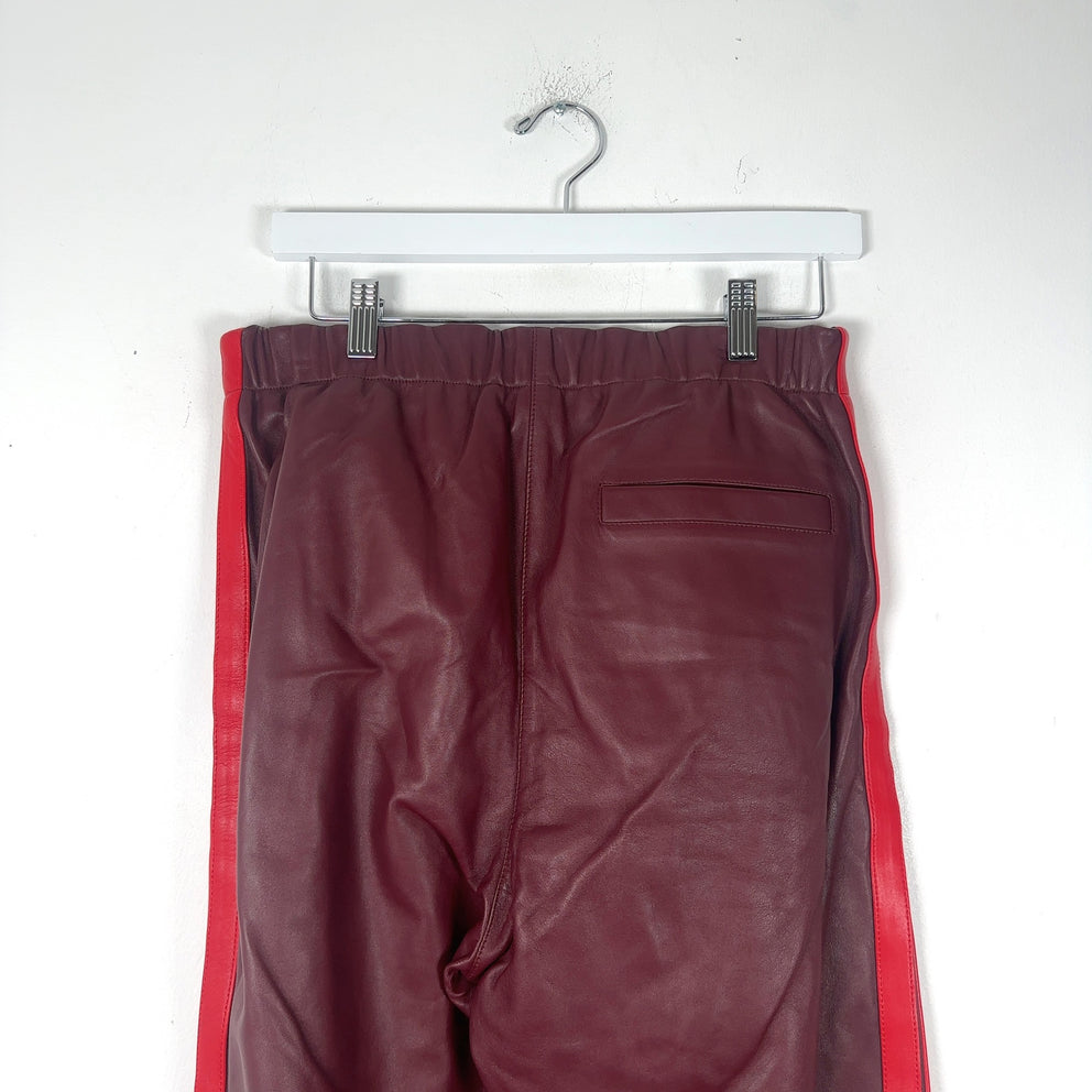 Marni Striped Leather Track Pants