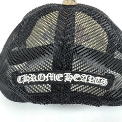 Chrome Hearts RWB Cemetary Cross Patch Trucker Hat