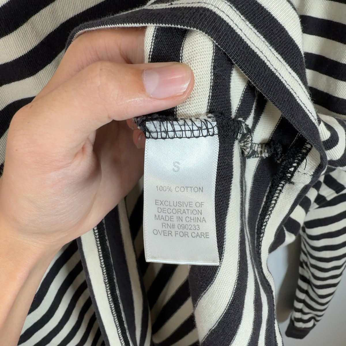 Fear of God Collection Two Striped High Neck Long-Sleeve Shirt