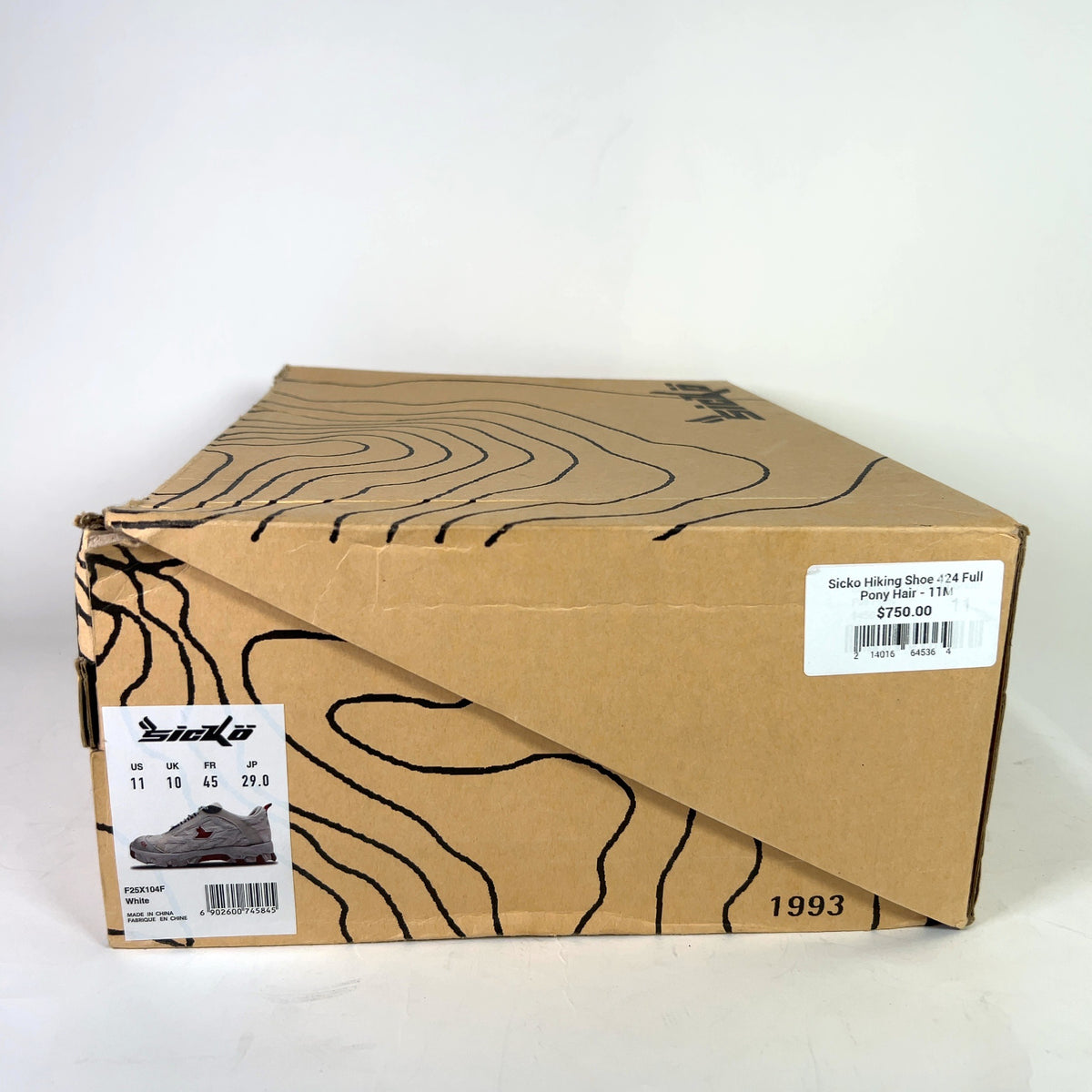 Sicko x 424 Partial Pony Hiking Sneakers