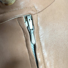 Hermes Reversible Lambskin Leather Jacket