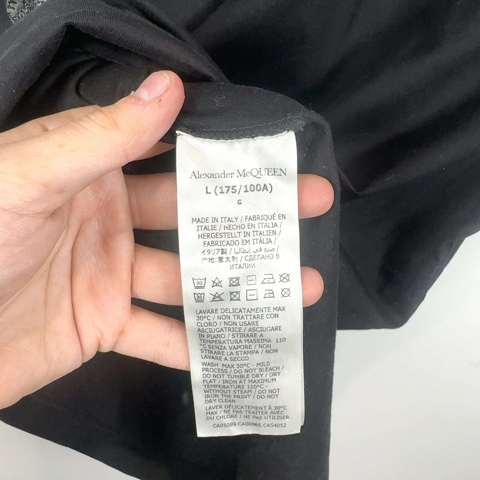Alexander Mcqueen Zipper Collared Shirt