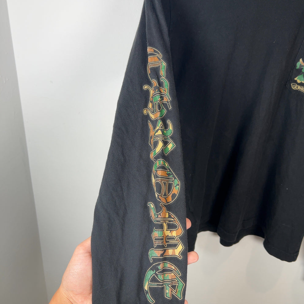 Chrome Hearts Camo Horseshoe Graphic Longsleeve