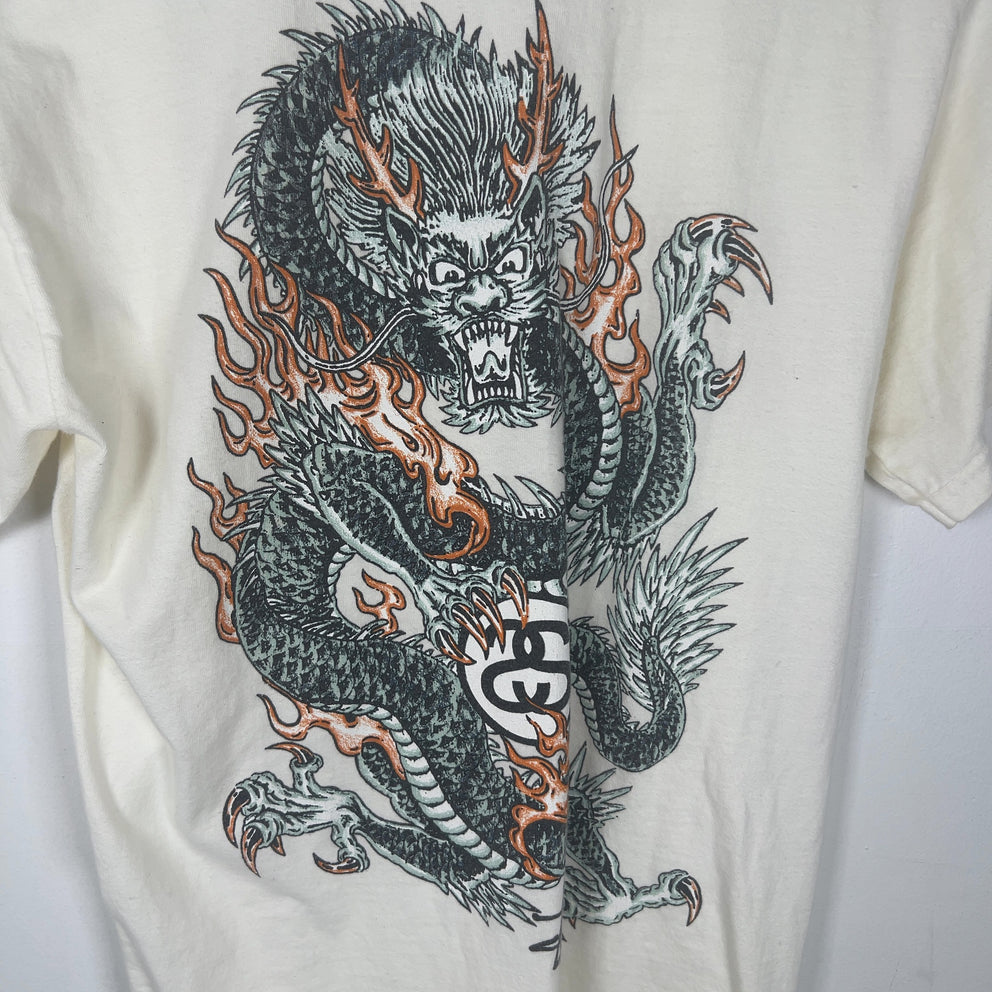 Stussy Dragon Graphic T-Shirt