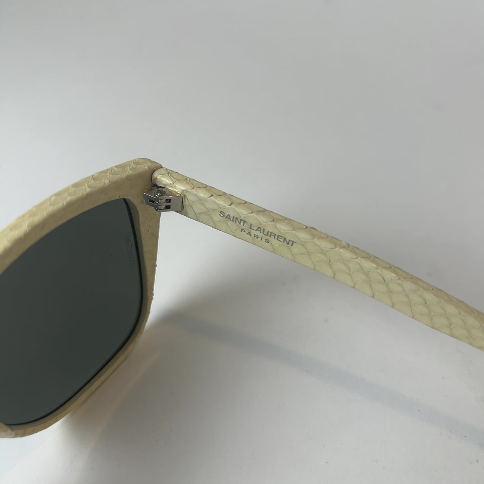 Saint Laurent SL1 Python Skin Sunglasses