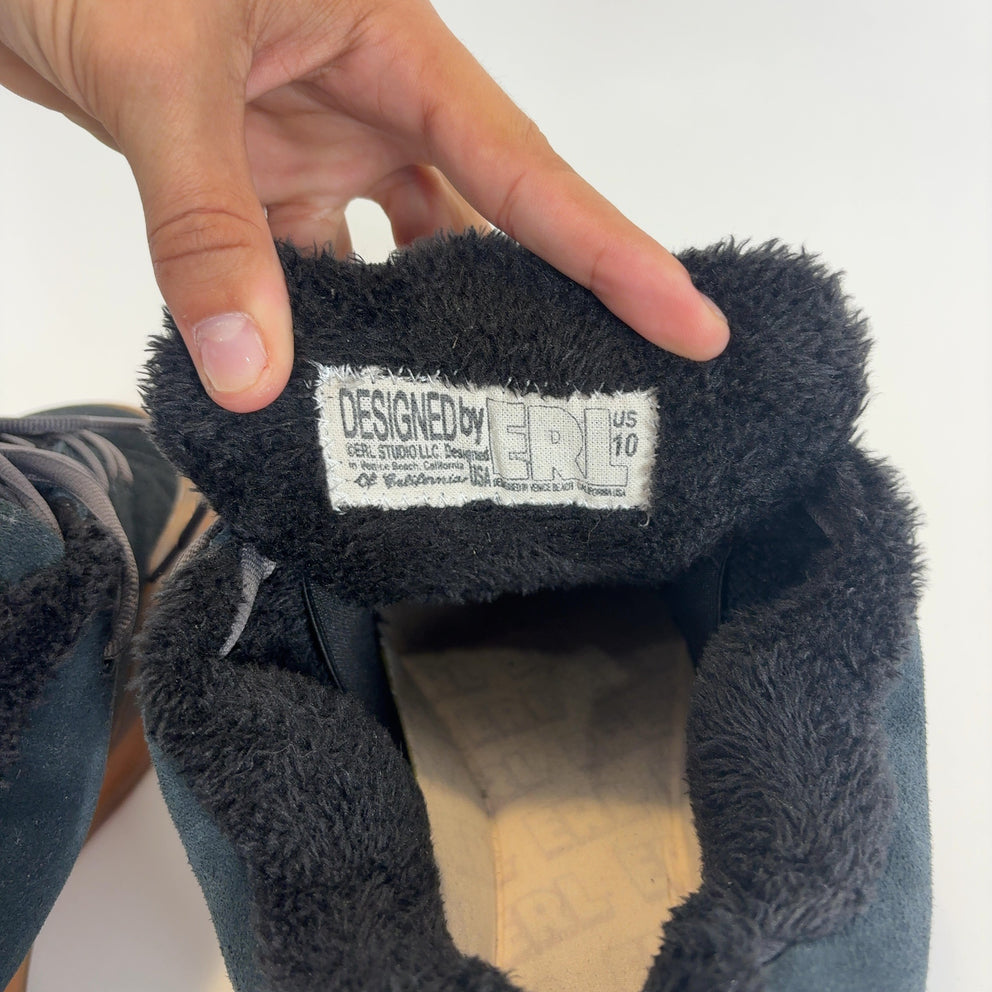 ERL Vamp Black Lowtop Sneakers