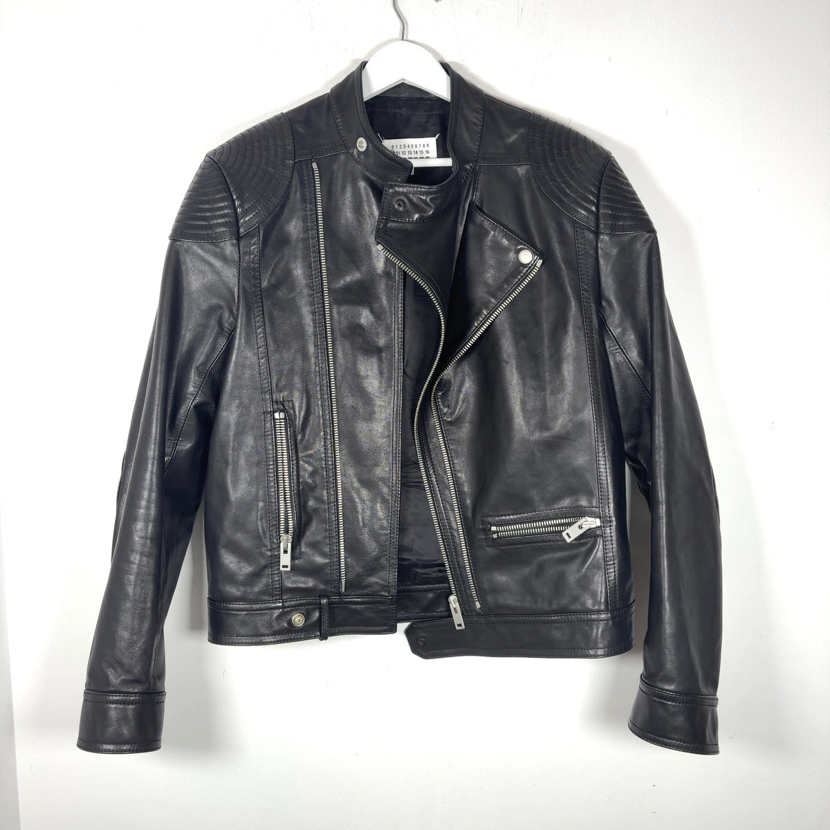Maison Margiela SS16 Biker Moto Leather Jacket