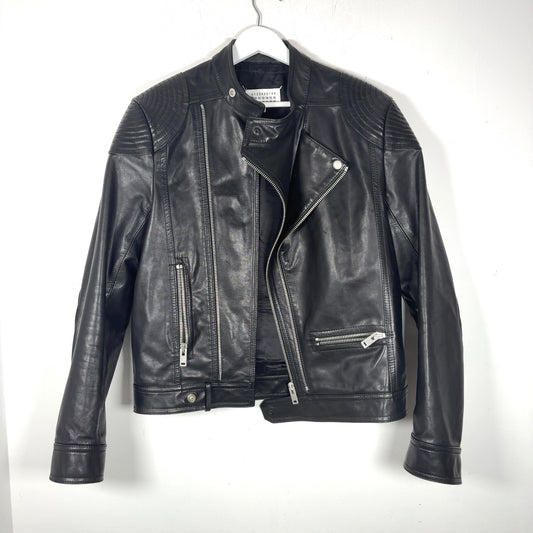 Maison Margiela SS16 Biker Moto Leather Jacket