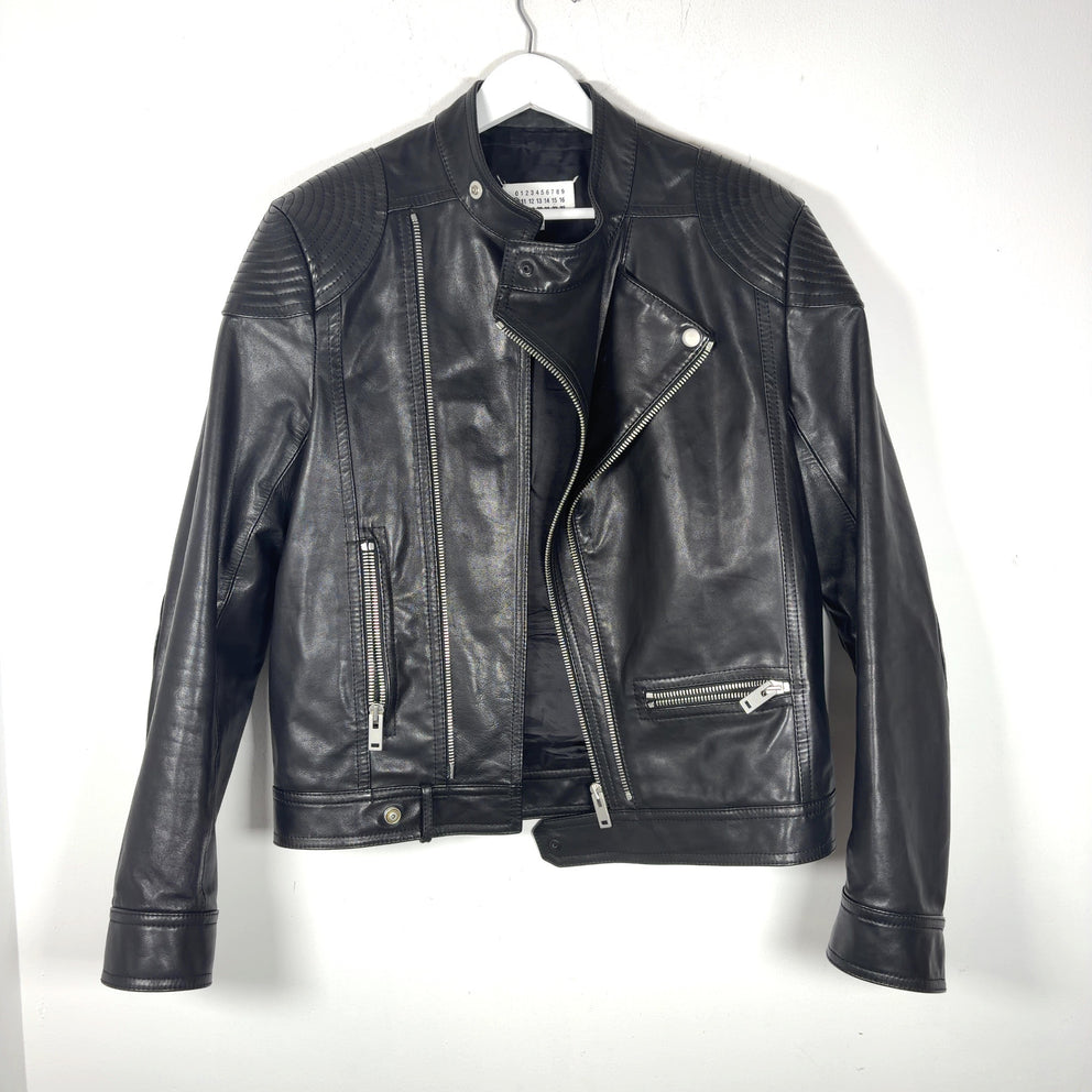 Maison Margiela SS16 Biker Moto Leather Jacket