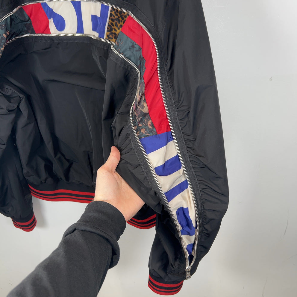 Dries Van Noten Vellow Patch Back-Zip Light Jacket