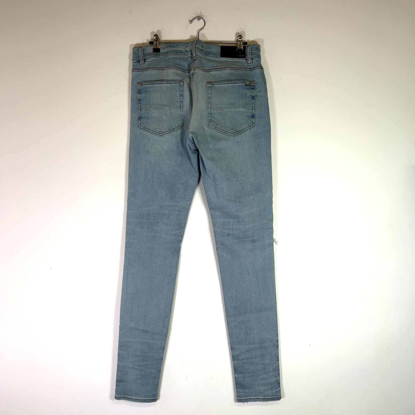 Amiri MX1 Zebra Patch Jeans