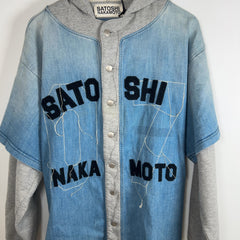 Satoshi Nakamoto Knapp Ranch Jean Hybrid Baseball Hoodie Jacket