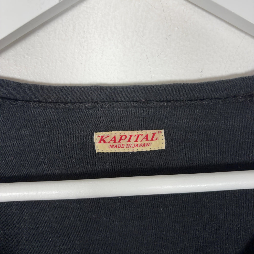 Kapital Smiley Graphic Longsleeve